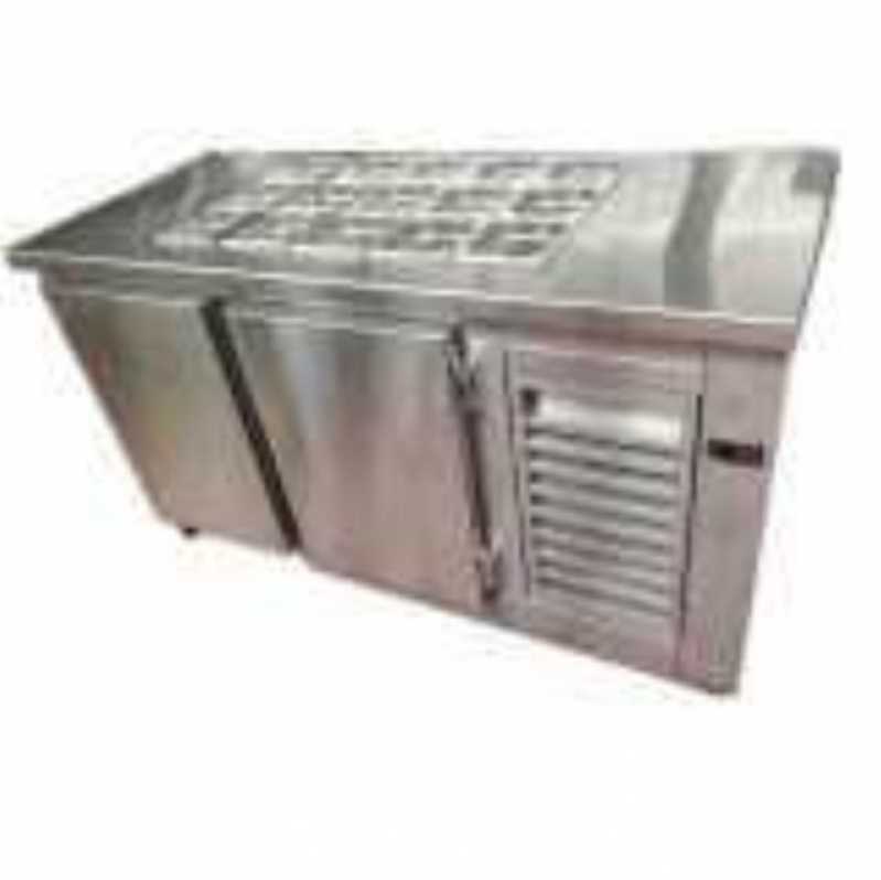 Balcão de Inox para Padaria Vila Maria - Balcão de Inox Refrigerado