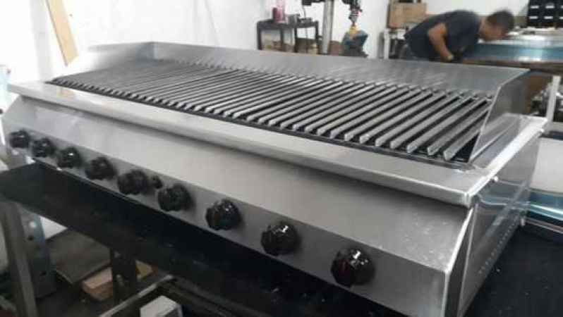 Char Broiler Pequeno Jundiaí - Charbroiler Industrial