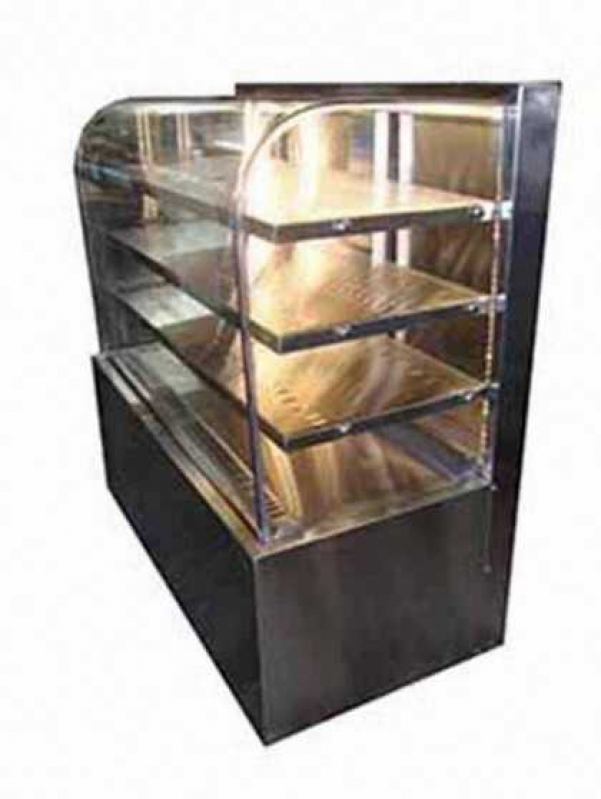 Onde Comprar Balcão Expositor Refrigerado Inox Conjunto Residencial Butantã - Balcão em Aço Inox