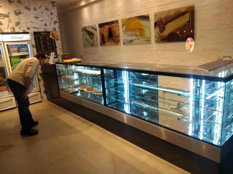 Onde Comprar Vitrine de Bancada Refrigerada Caiubi - Vitrine Refrigerada para Sushi