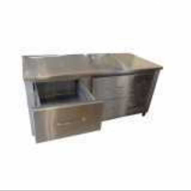 Onde Vende Balcão de Encosto com Cuba Votuporanga - Balcão Encosto Inox Refrigerado 2 M