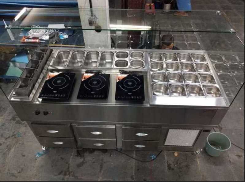 Preço de Balcão de Pia de Inox Poá - Balcão de Inox para Cozinha