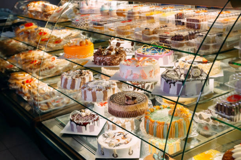 Preço de Vitrine de Bolos e Tortas Sumaré - Vitrine Fria para Bolos