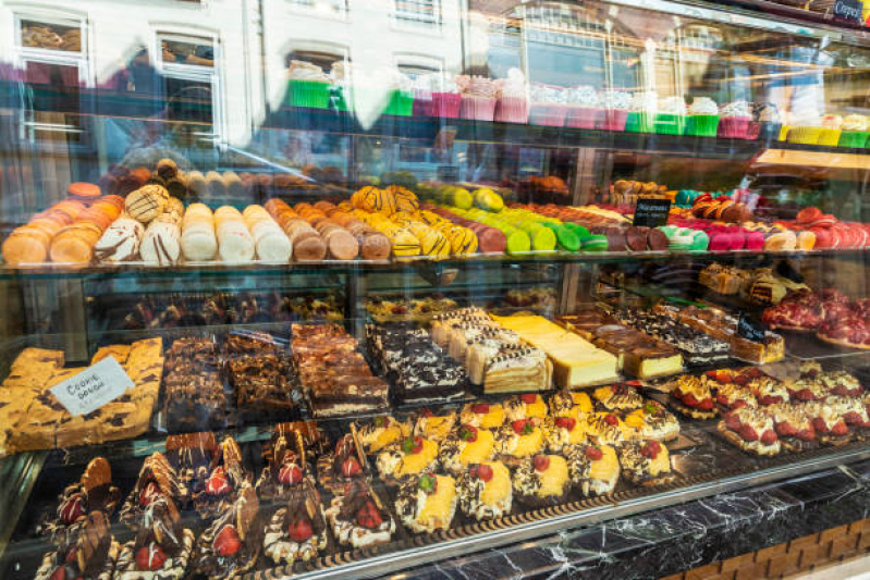 Preço de Vitrine para Doces Lauzane Paulista - Vitrine Expositora de Doces Refrigerada