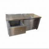 balcão de encosto refrigerado inox orçar Alto do Pari