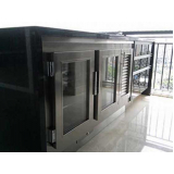 balcão refrigerado encosto inox orçamento Jardim São Luiz