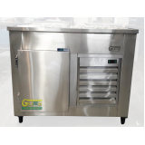 bancada de inox cozinha industrial Jockey Club