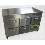 Bancada de Aço Inox para Cozinha