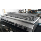 chapa char broiler para hamburgueria Parelheiros