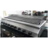 Char Broiler com Chapa para Lanche