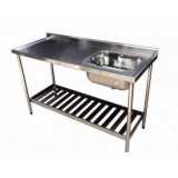 comprar mesa de aço inox Casa Verde