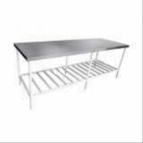 mesa de aço inox industrial onde vende Jockey Club