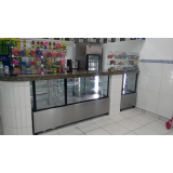 vitrine de vidro refrigerado Freguesia do Ó