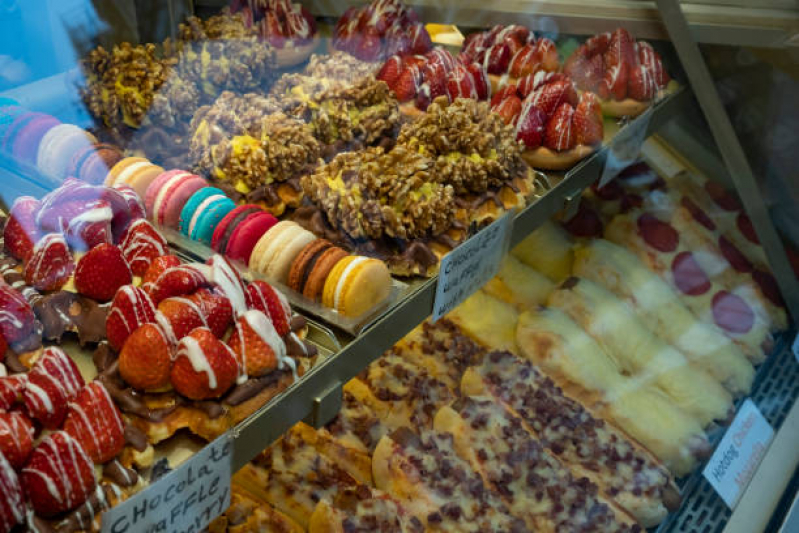 Vitrine de Bolos e Tortas M'Boi Mirim - Vitrine para Doces