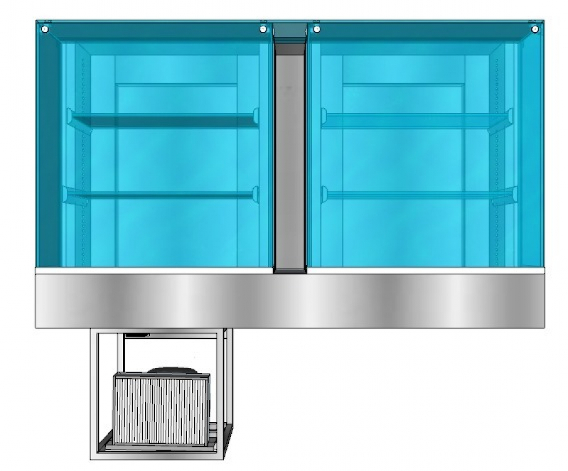 Vitrine de Vidro Refrigerado Preço Santana - Vitrine de Vidro Refrigerado