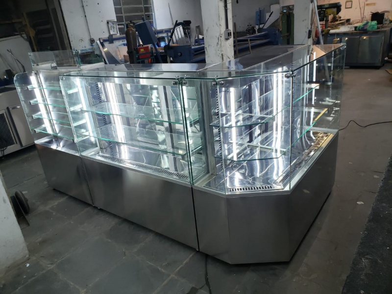 Vitrine Fria para Bolos Valor Carapicuíba - Vitrine Expositora Refrigerada para Bolos